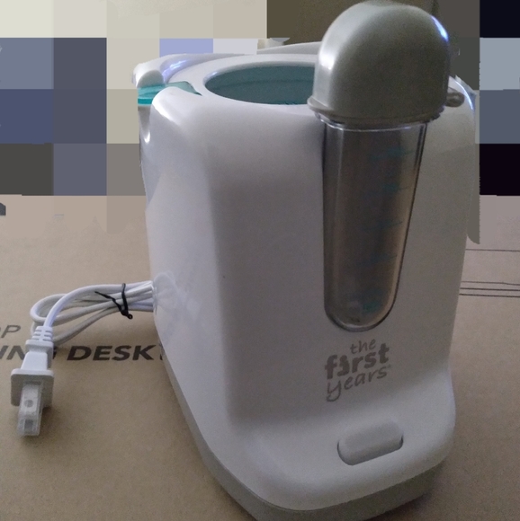 The First Years 2-in-1 Simple Serve Bottle Warmer And Pacifier Sanitizer (NEW) - Picture 1 of 8